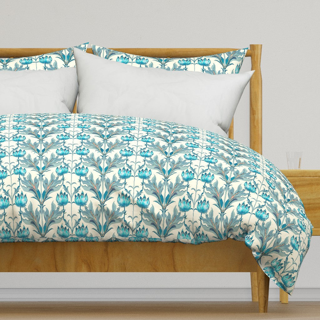 Atlanta Fabrics By The Dozen Cyan Fabric | Atlanta Fabrics