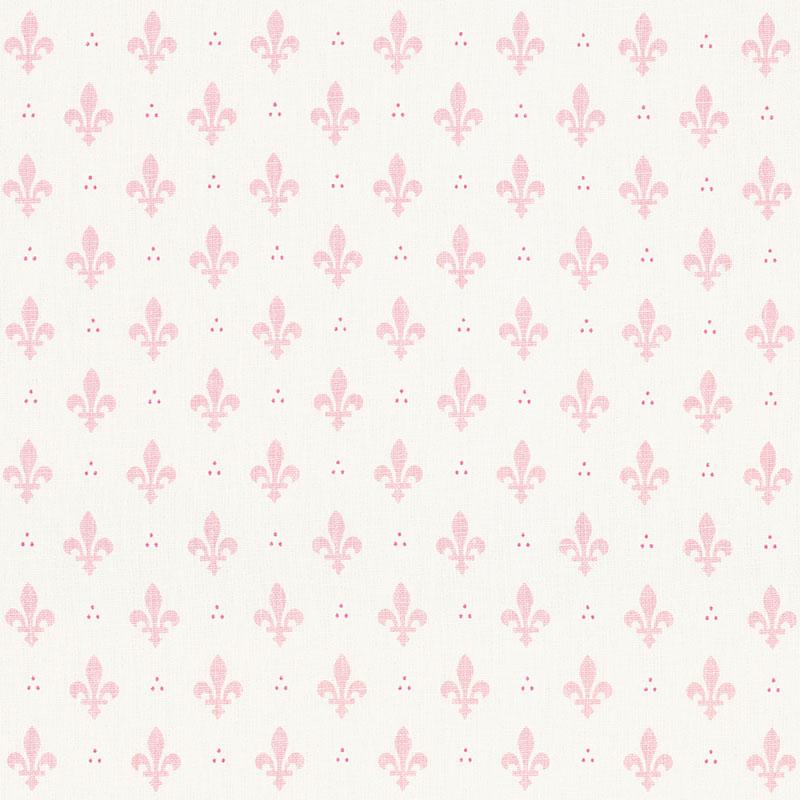 FLEUR DE LIS BLUSH FABRIC