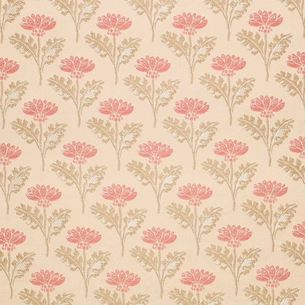 Charlotte Fabrics D4419 Grace Coral Fabric | Atlanta Fabrics