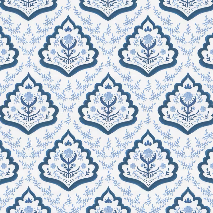 7842 FLORAL PAISLEY 2 HARBOR
