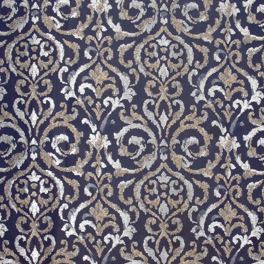 Carole Kindness Within Navy Fabric | Atlanta Fabrics