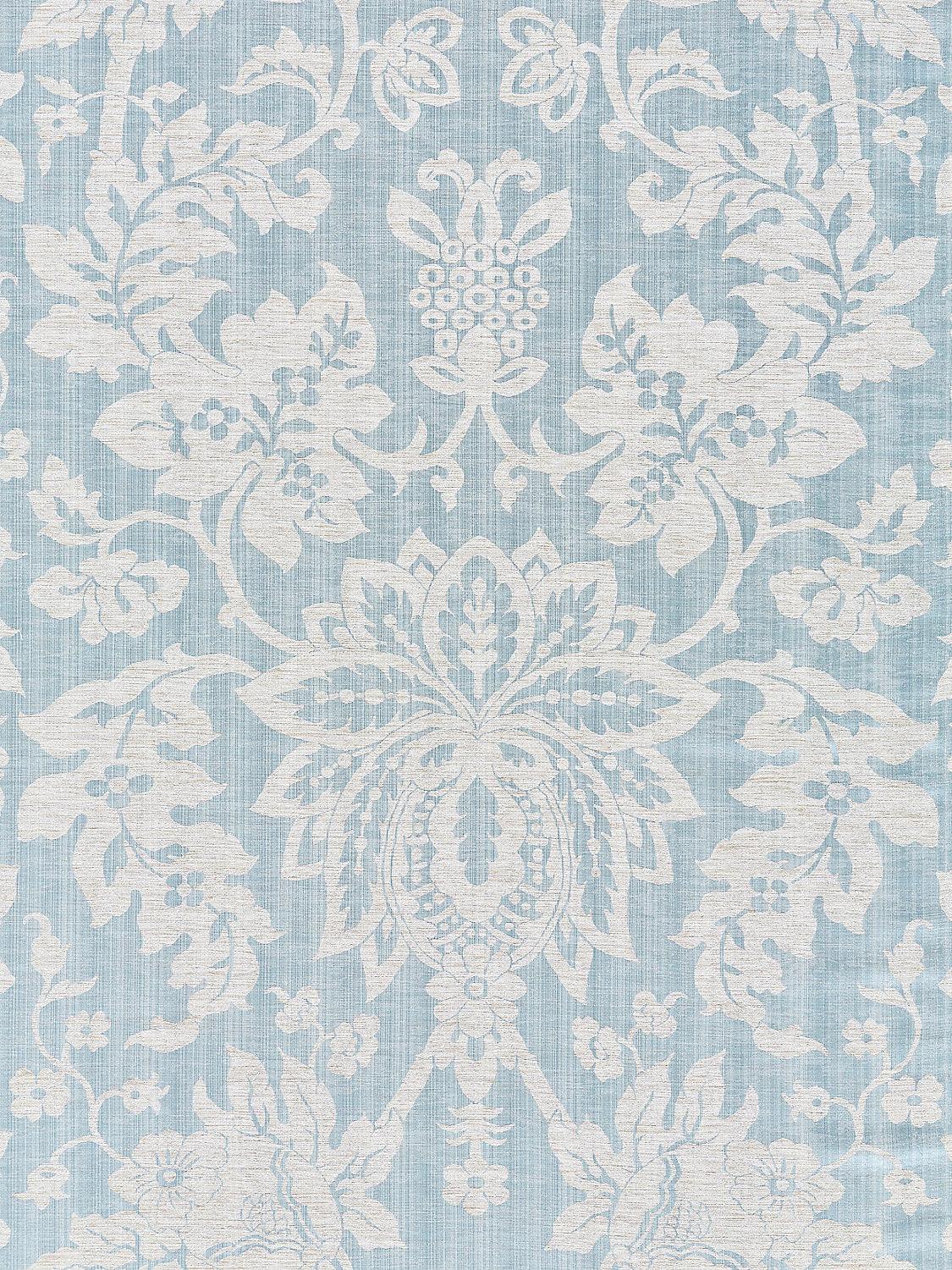 METALLINE DAMASK BLUESTONE - Atlanta Fabrics