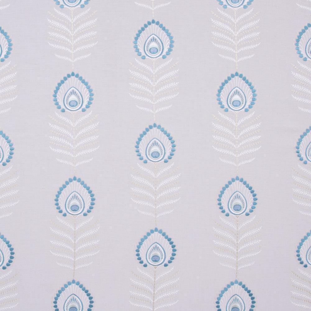 Peacock Feather Teal - Atlanta Fabrics