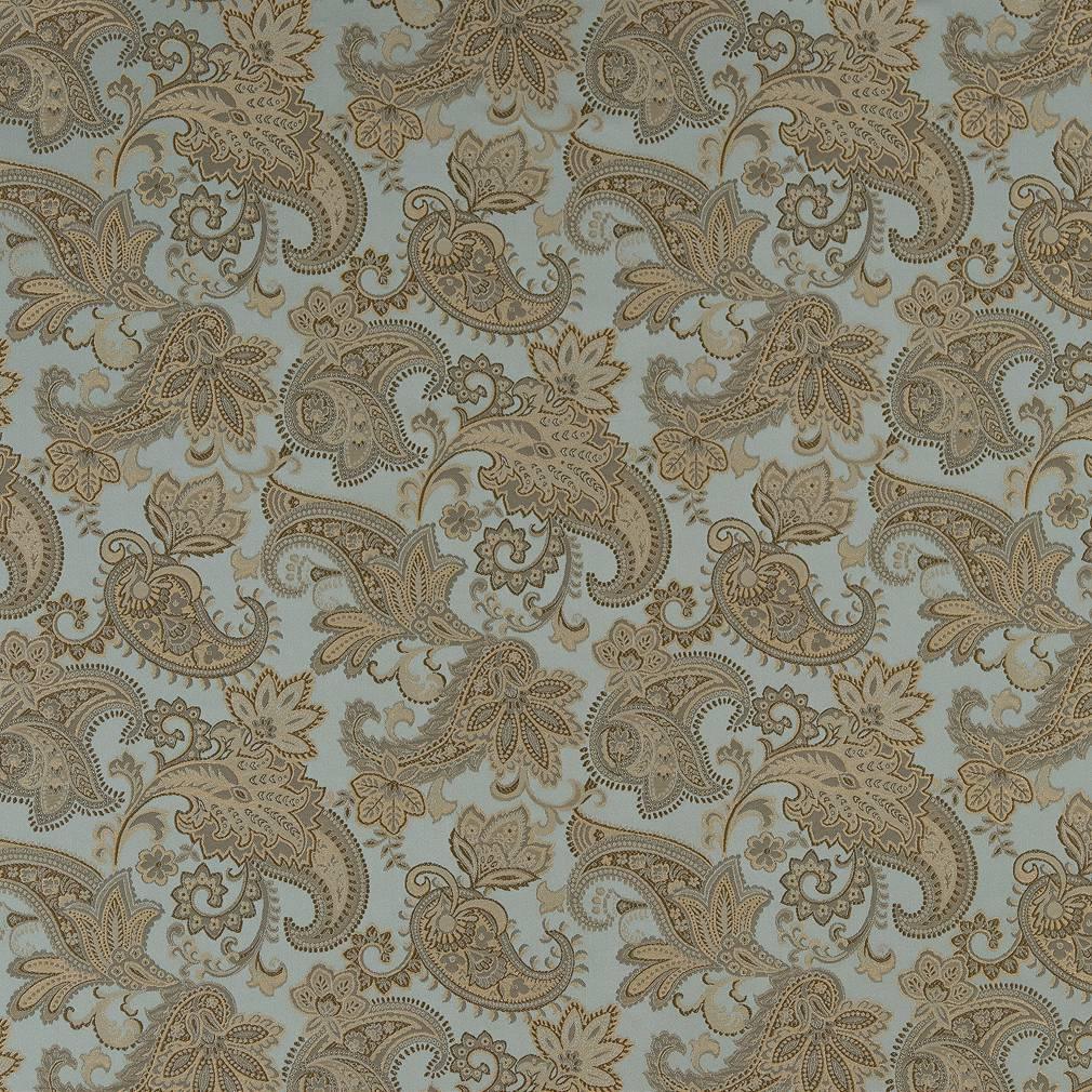 Salviati D1557 Seaglass Paisley - Atlanta Fabrics