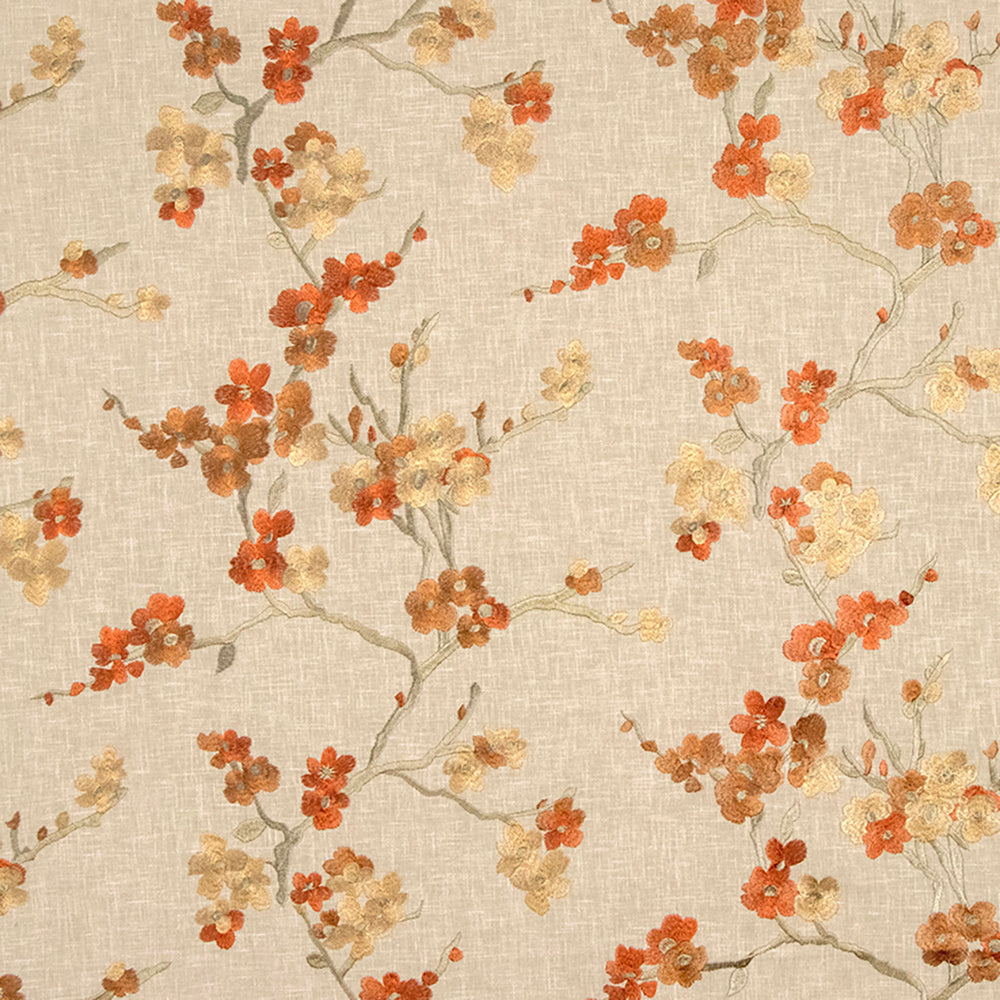 Carole To Be Better Persimmon Fabric | Atlanta Fabrics