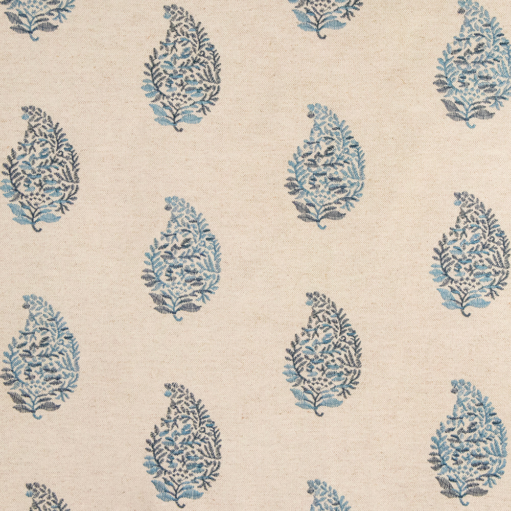 Carole Get Busy Indigo Fabric | Atlanta Fabrics