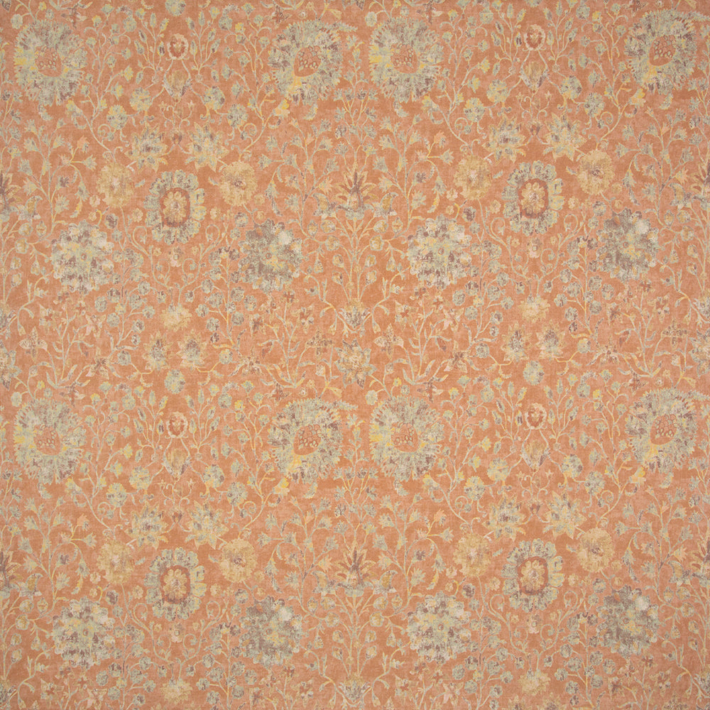 Carole Stuck On You Terracotta Fabric | Atlanta Fabrics