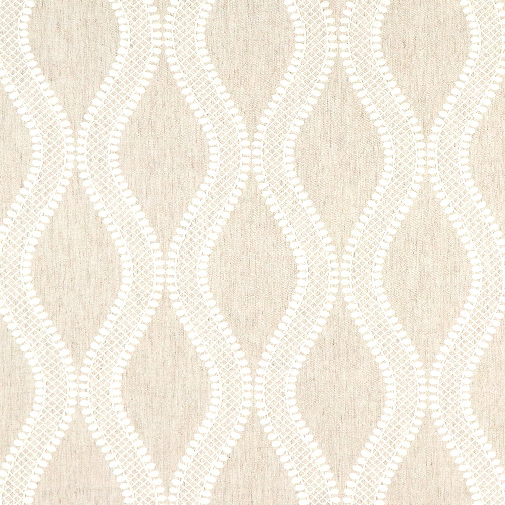 Carole Clearly Charming Natural Fabric | Atlanta Fabrics