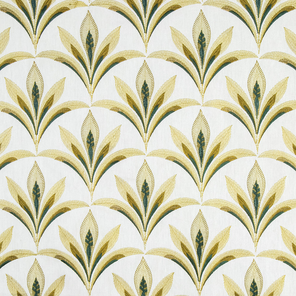Carole Isle Of Palms Viridian Fabric | Atlanta Fabrics