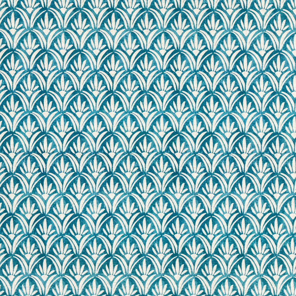 Carole Dont Look Ocean Fabric | Atlanta Fabrics