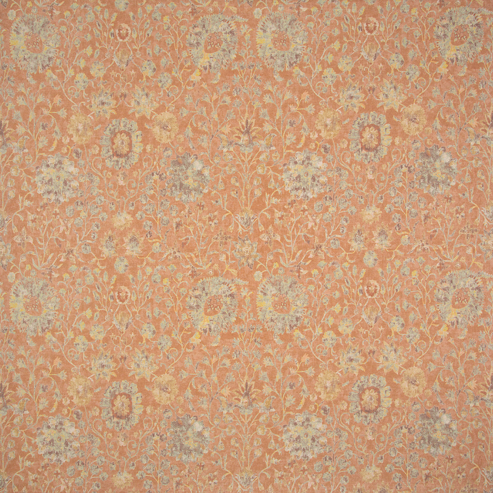 Carole Stuck On You Terracotta Fabric | Atlanta Fabrics