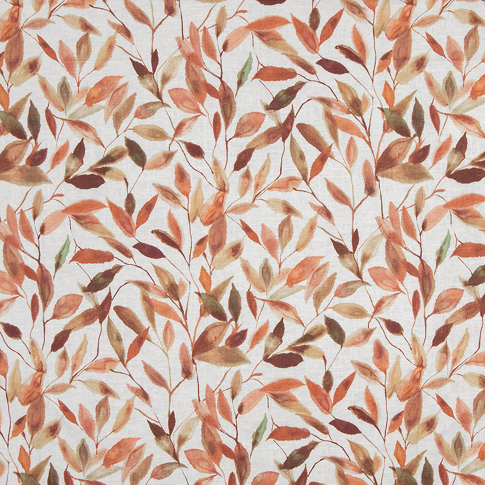 Carole Paint Your Vision Rust Fabric | Atlanta Fabrics