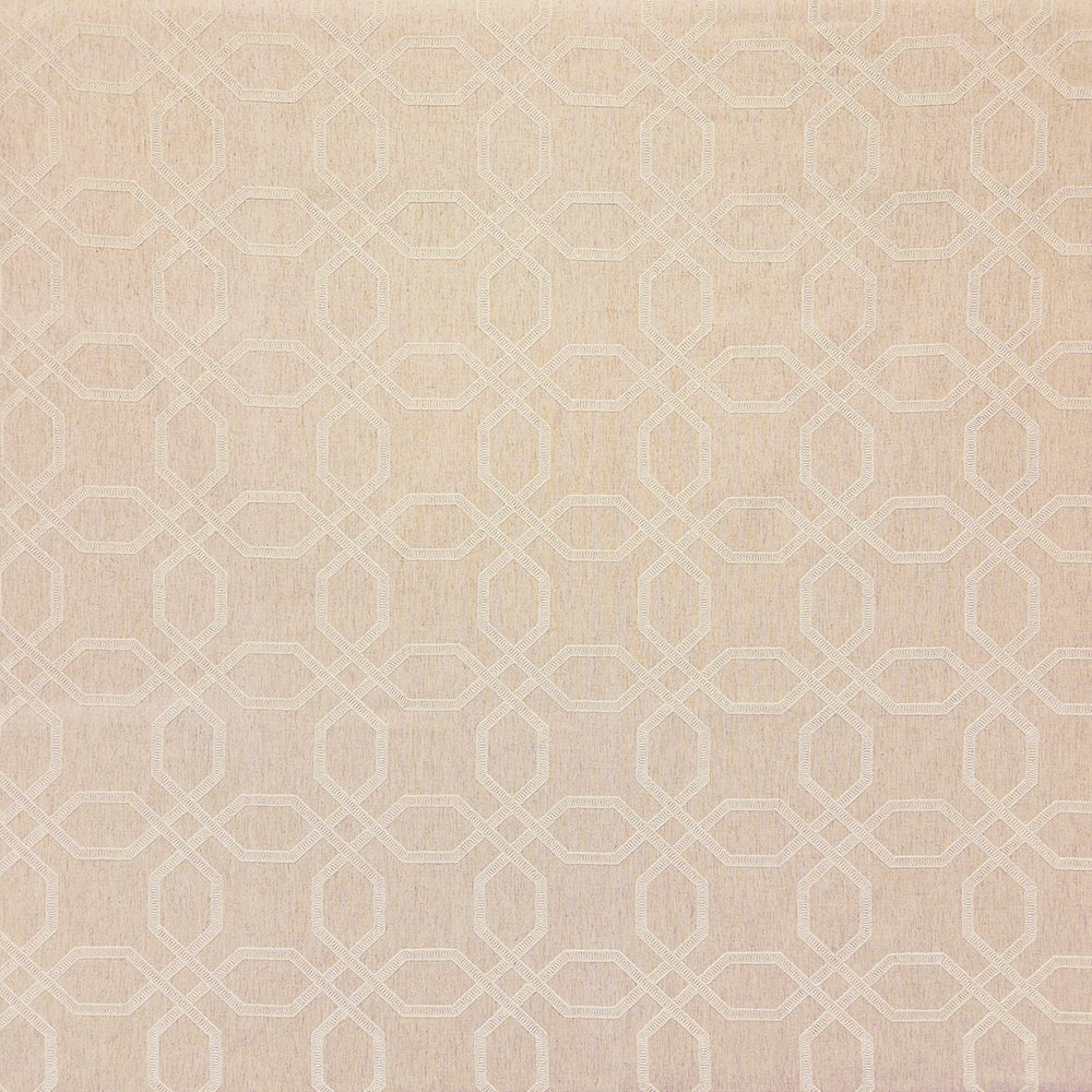 Carole Conversation Natural Fabric | Atlanta Fabrics