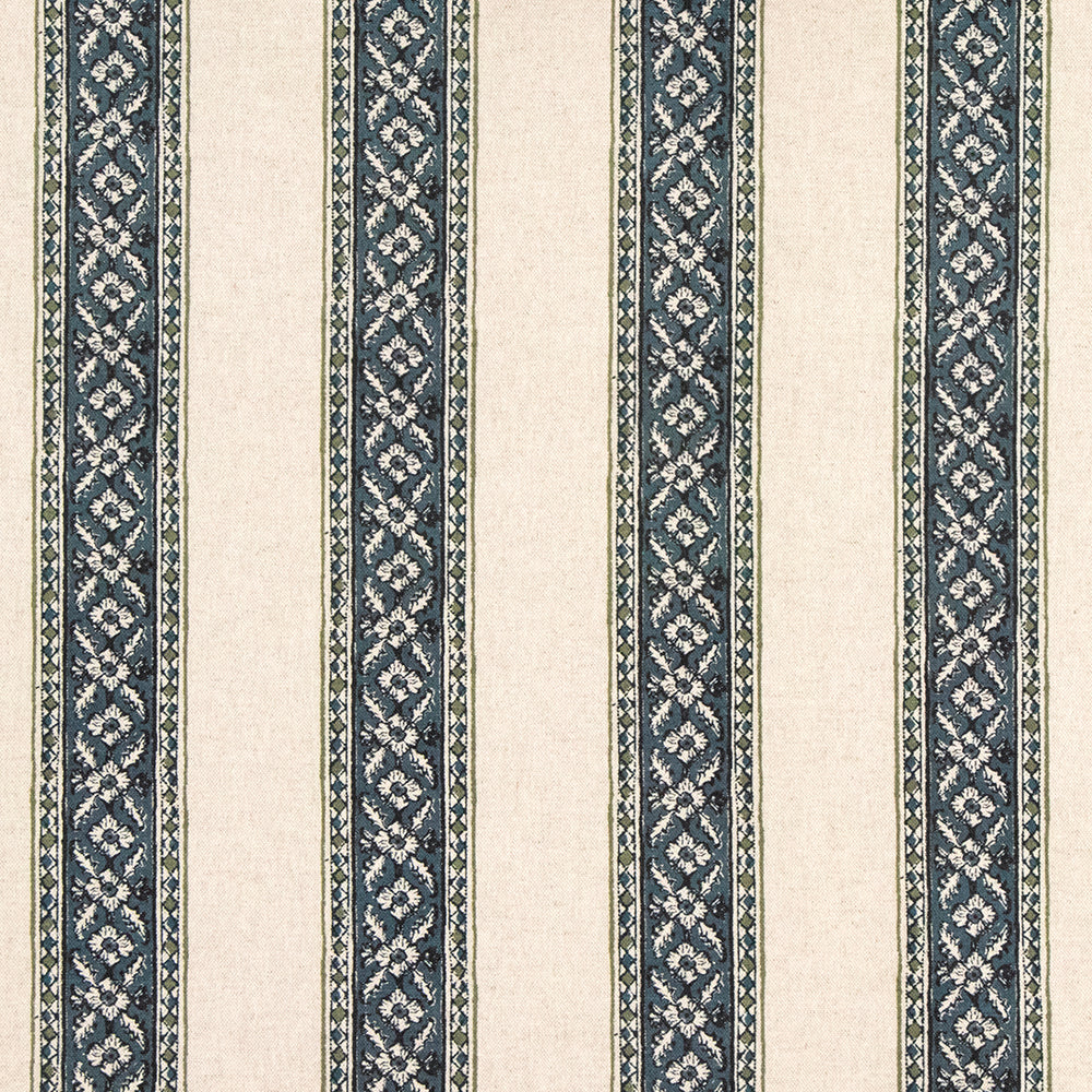 Carole Road Trip Indigo Fabric | Atlanta Fabrics