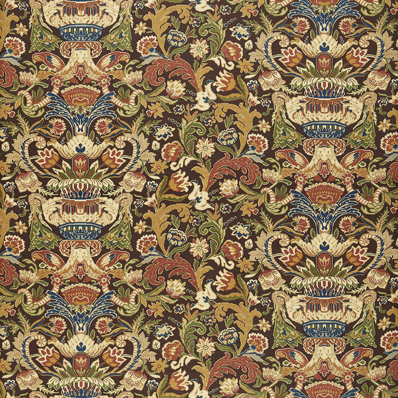 EGERTON TAPESTRY PRINT UMBER