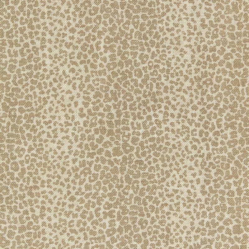 LEOPARD LINEN PRINT SESAME