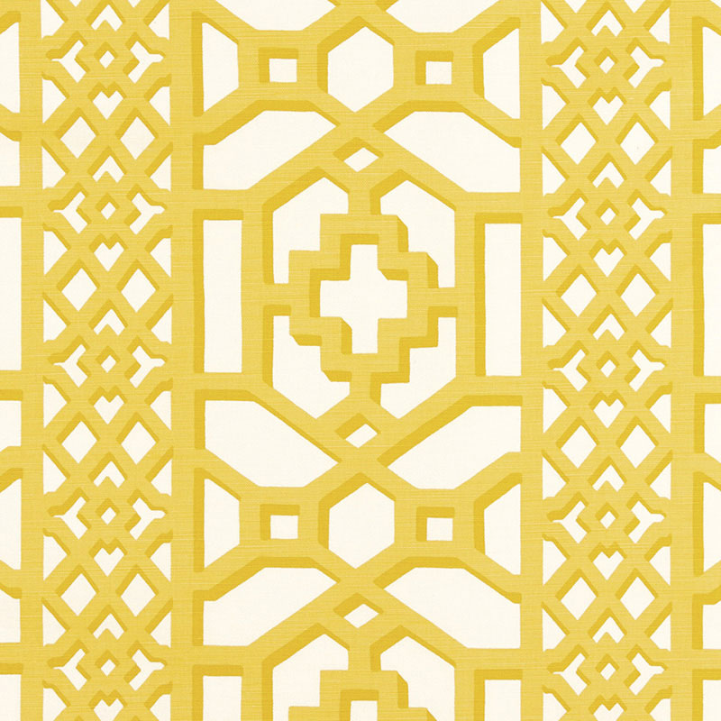 ZANZIBAR TRELLIS MATTE CANARY