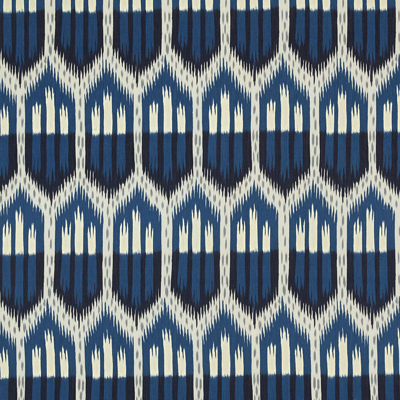 BUKHARA IKAT INDIGO