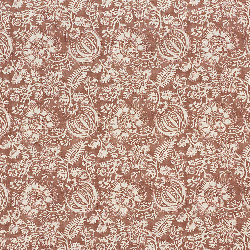POMEGRANATE PRINT RUSSET