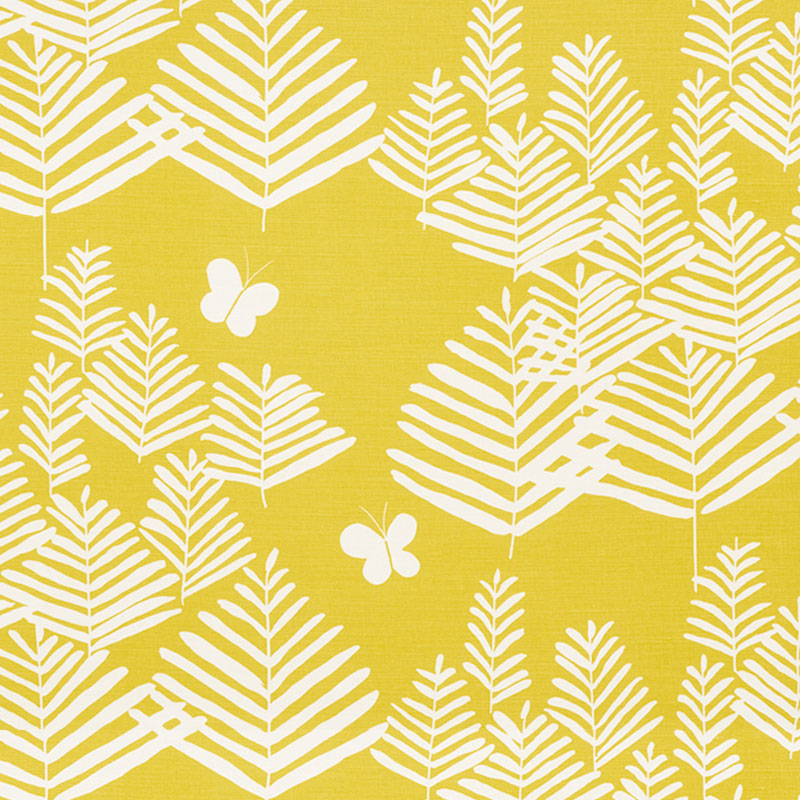 FERN SILHOUETTE YELLOW