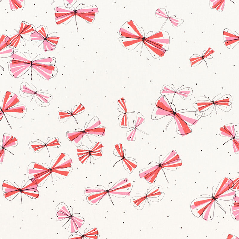MONARCH'S MARCH RED & PINK