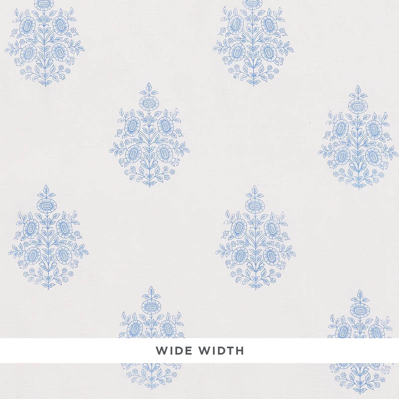 ASARA FLOWER SHEER BLUE