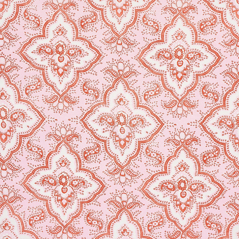 AMALIA MEDALLION HANDMADE PRINT PINK