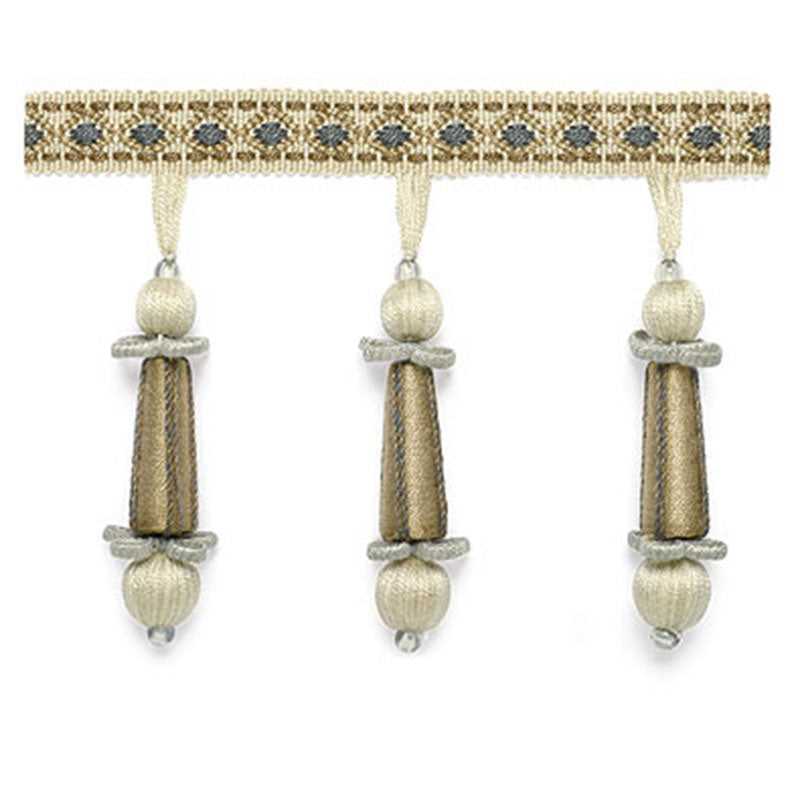 ADDINGTON MOLDED TASSEL FRINGE MOONSTONE