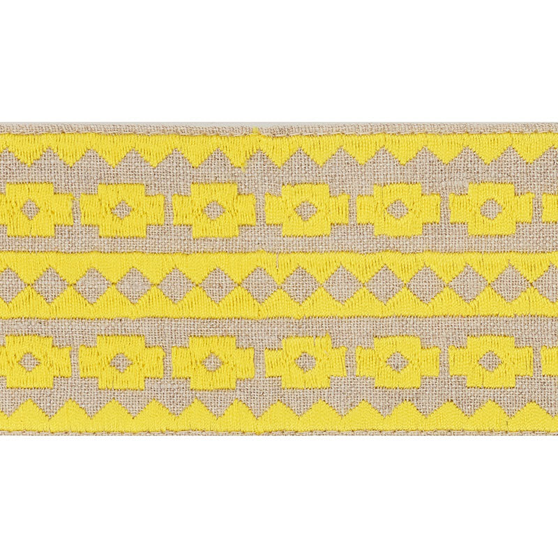 Talitha Tape YELLOW ON NATURAL