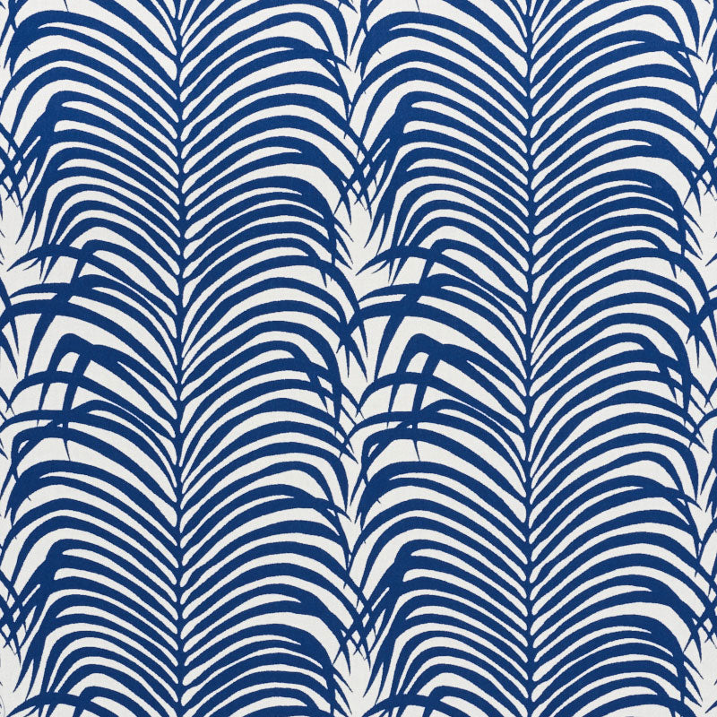 ZEBRA PALM INDOOR/OUTDOOR NAVY