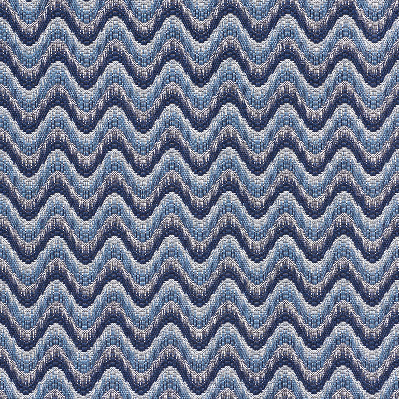 BARGELLO WAVE BLUE