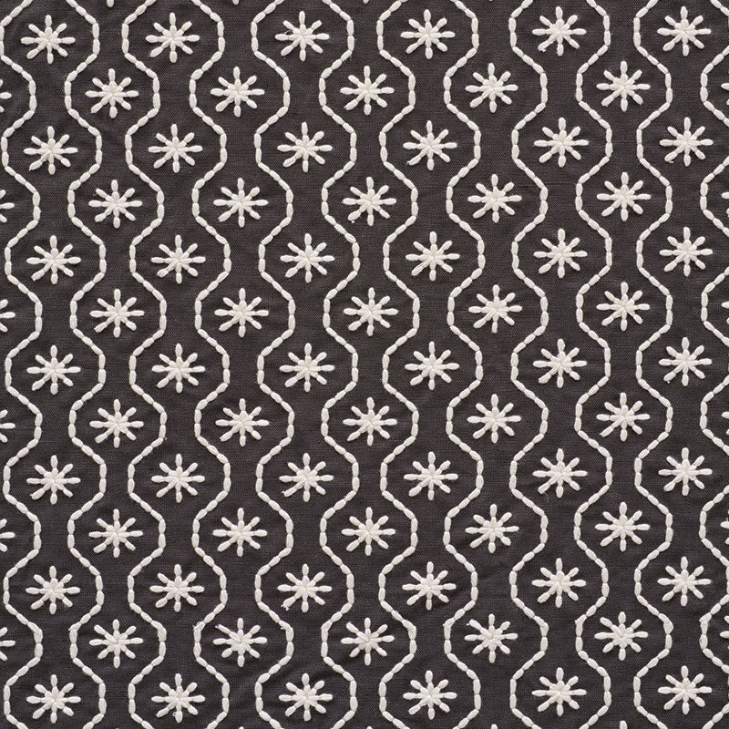GIGI EMBROIDERY GRAPHITE