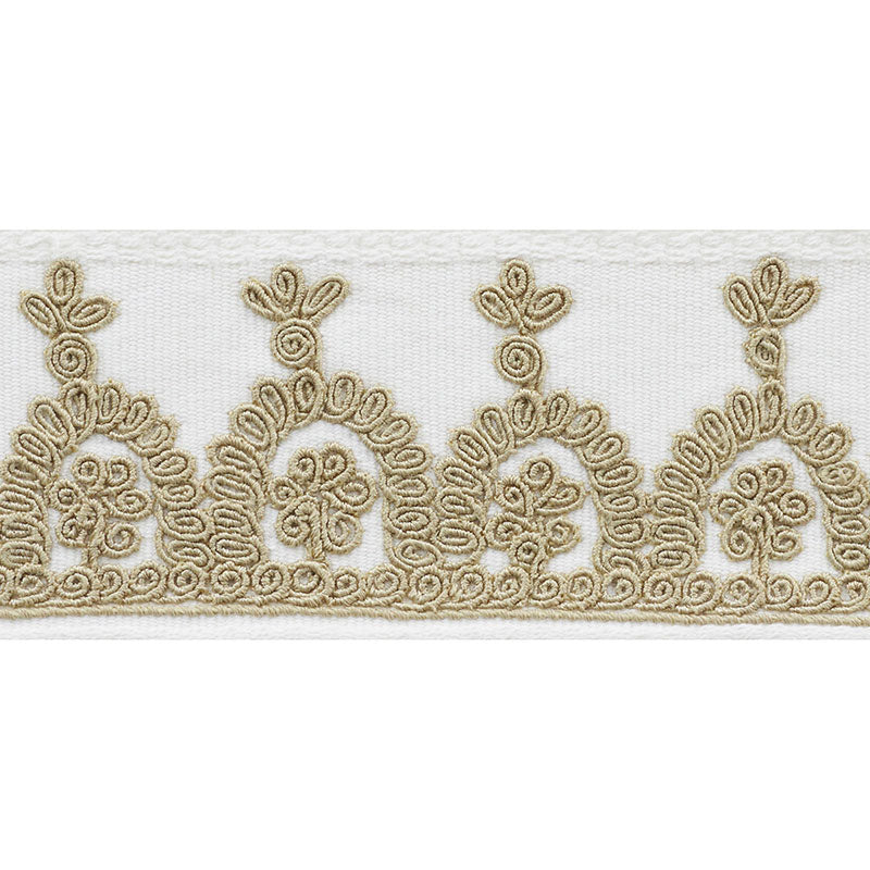 Noelia Embroidered Tape IVORY