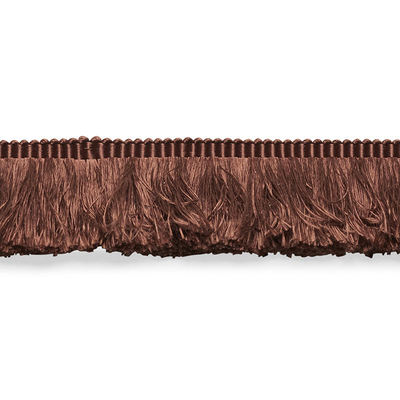 FRANCOIS SILK BRUSH FRINGE BROWN