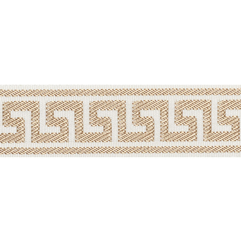 ETIENNE SILK GREEK KEY NARROW SAND