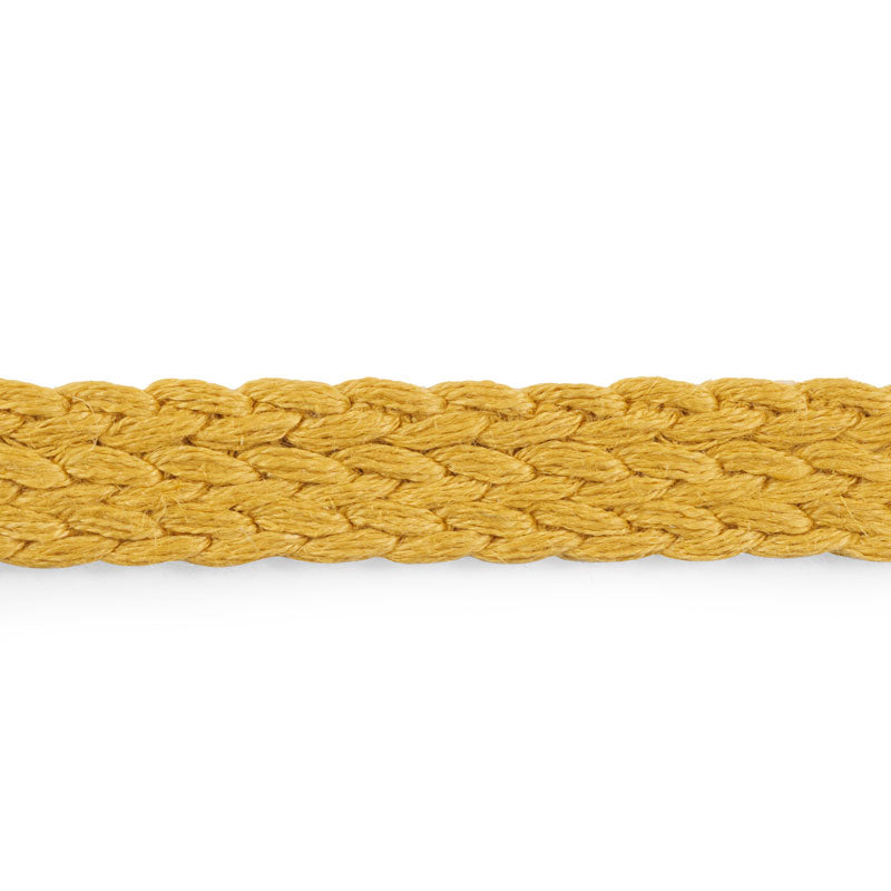 BRAIDED LINEN TAPE MEDIUM GOLD