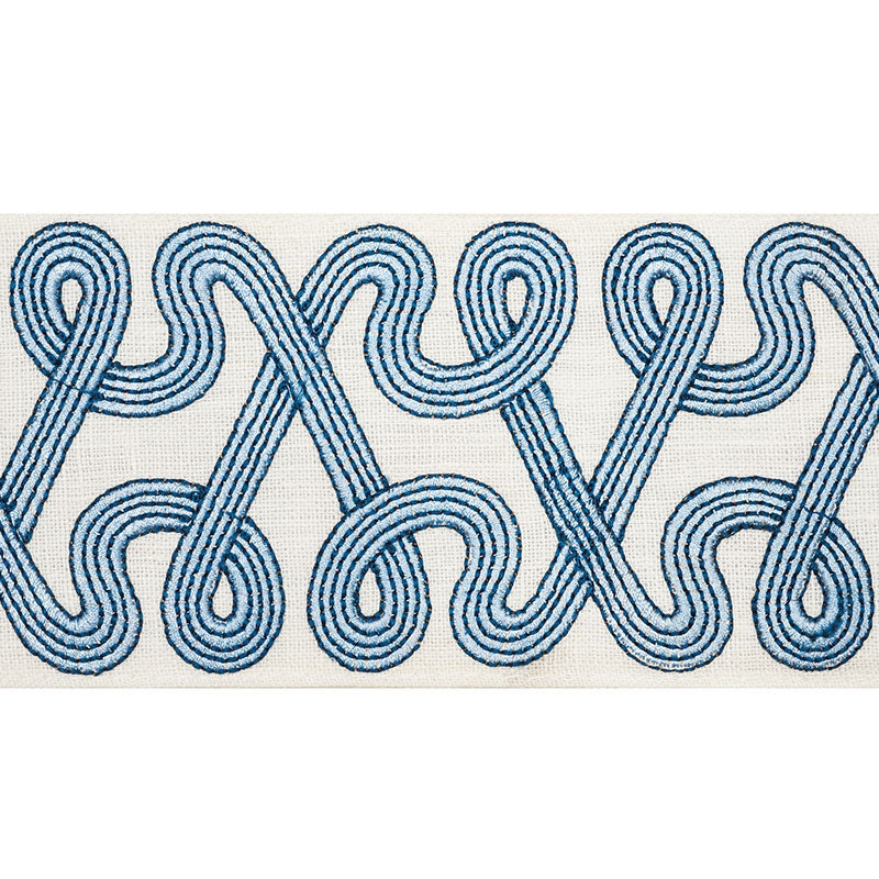 FREEFORM EMBROIDERED TAPE SKY