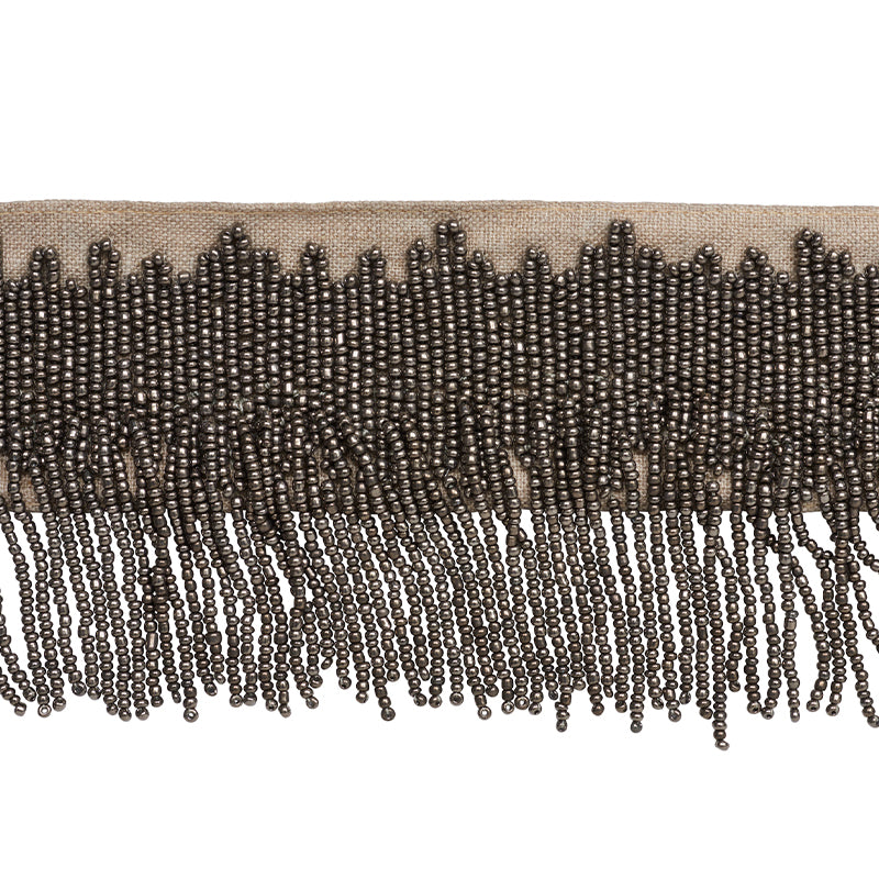 STARLING BEADED FRINGE PEWTER