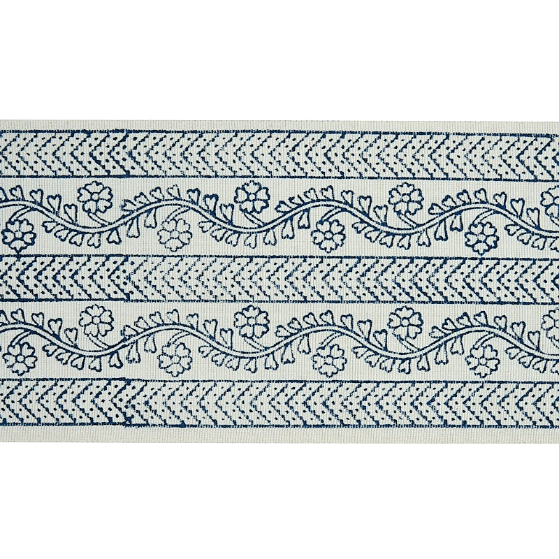 ARBELA HAND BLOCKED TAPE INDIGO