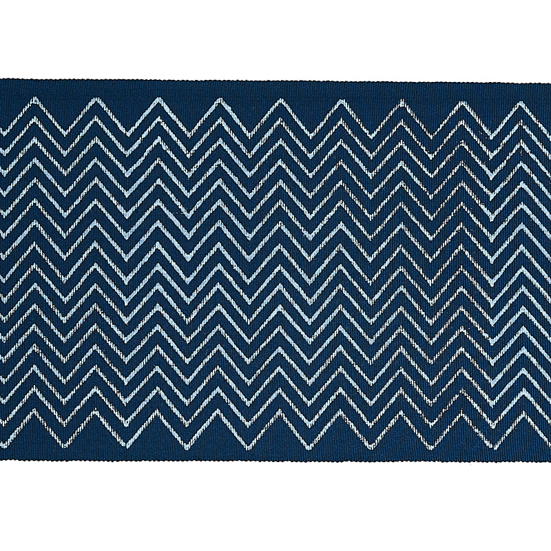 LEORA HAND BLOCKED TAPE INDIGO