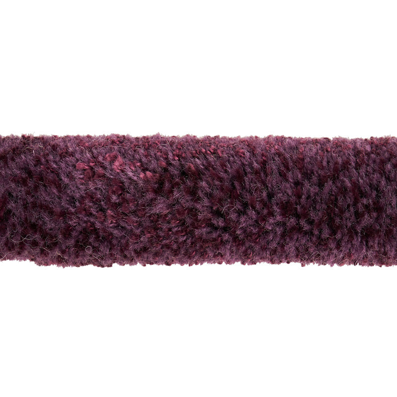 TUFT BRAID TAPE AUBERGINE