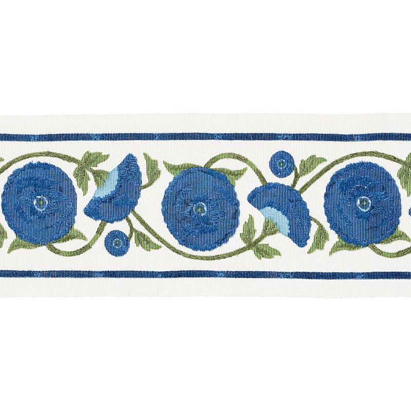 Saranda Flower Embroidery Tape ROYAL