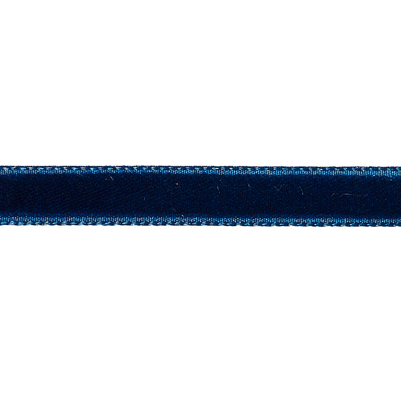 VELVET TAPE NARROW SAPHIRE