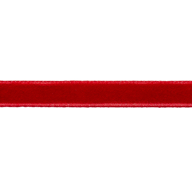 VELVET TAPE NARROW CRIMSON