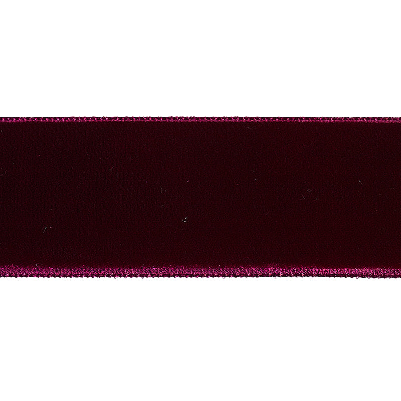 VELVET TAPE WIDE AUBERGINE