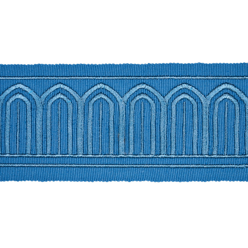 ARCHES EMBROIDERED TAPE MEDIUM TEAL