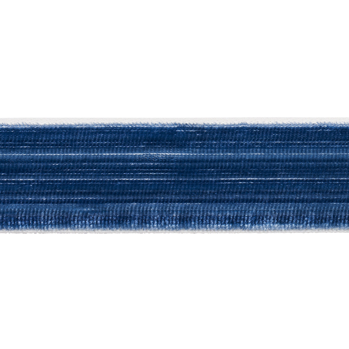 GASPARD VELVET TAPE NARROW SAPPHIRE