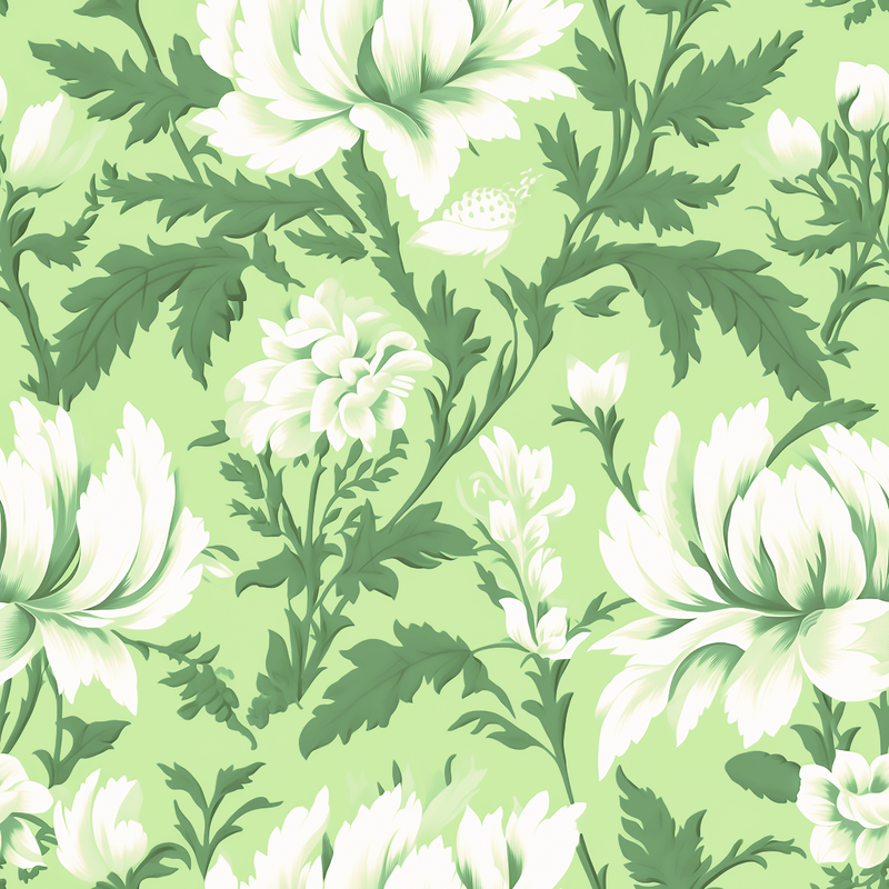 Audubon Green Fabric