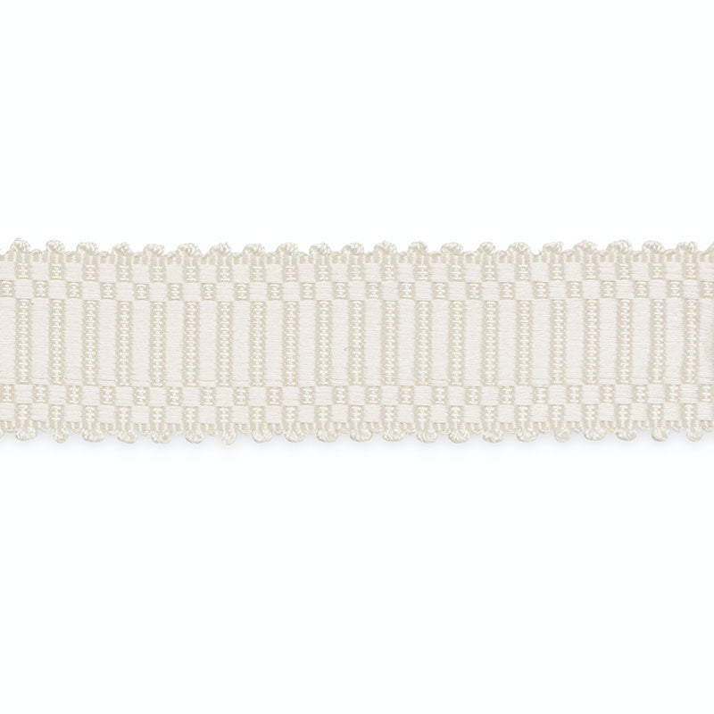 EUGENIE PICOT-EDGE BRAID WHITE