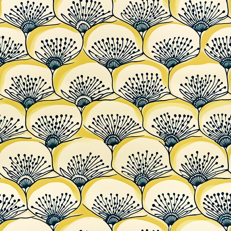 Dandelion Lemon Fabric